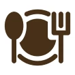 Dining utensils symbol